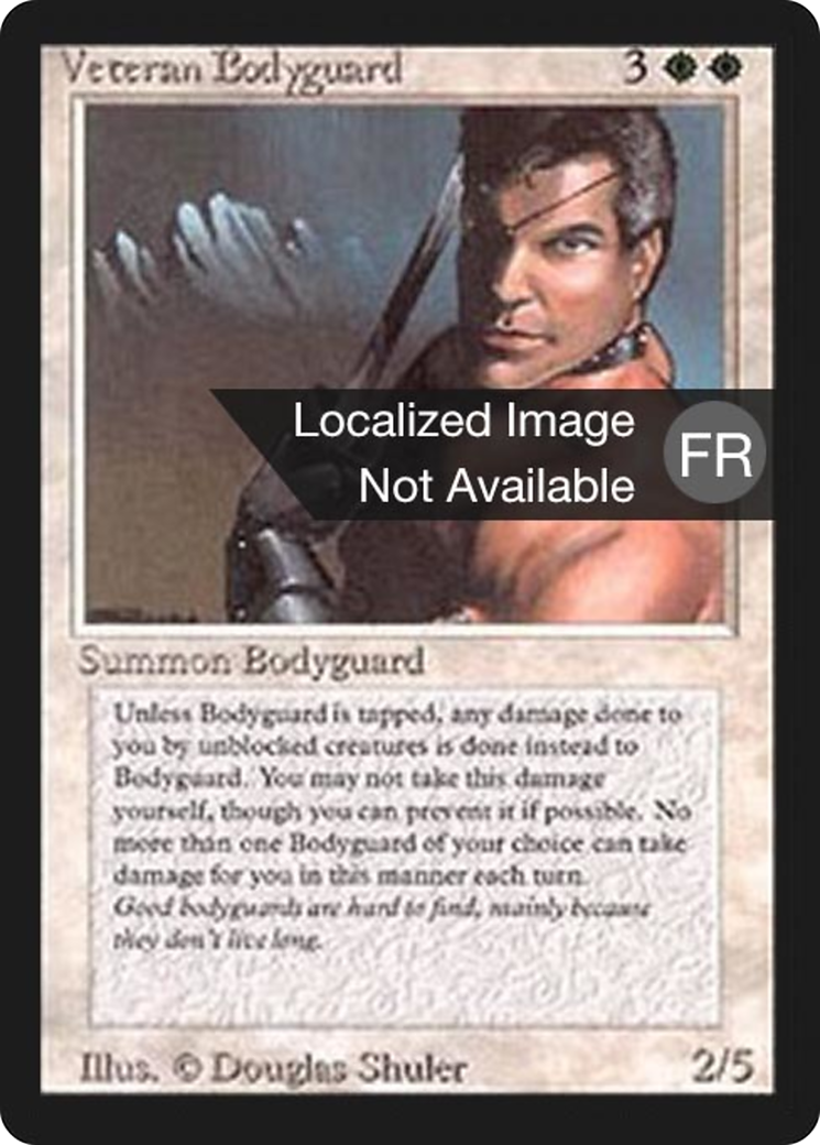 Veteran Bodyguard (FBB-) - Foreign Black Border