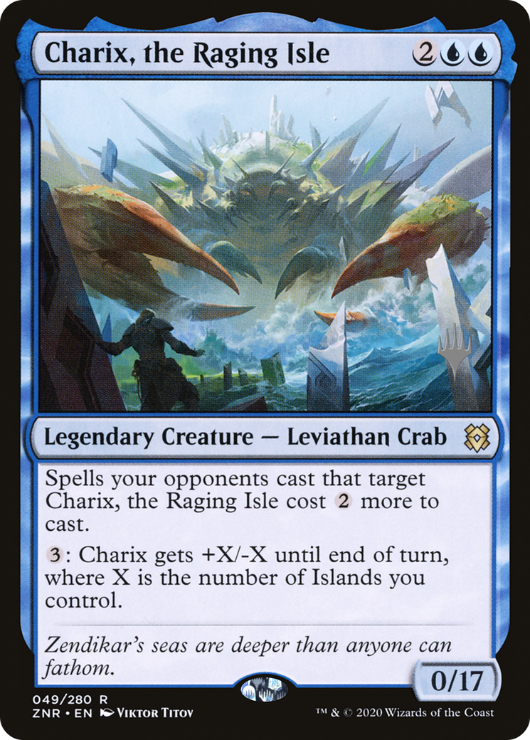 Charix, the Raging Isle (PPZNR-049) - Zendikar Rising Promos