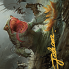 The Gitrog, Ravenous Ride // The Gitrog, Ravenous Ride (AOTJ-022) - Outlaws of Thunder Junction Art Series (Borderless) Foil