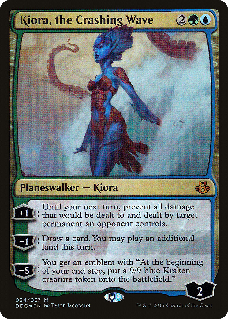 Kiora, the Crashing Wave (DDO-034) - Duel Decks: Elspeth vs. Kiora