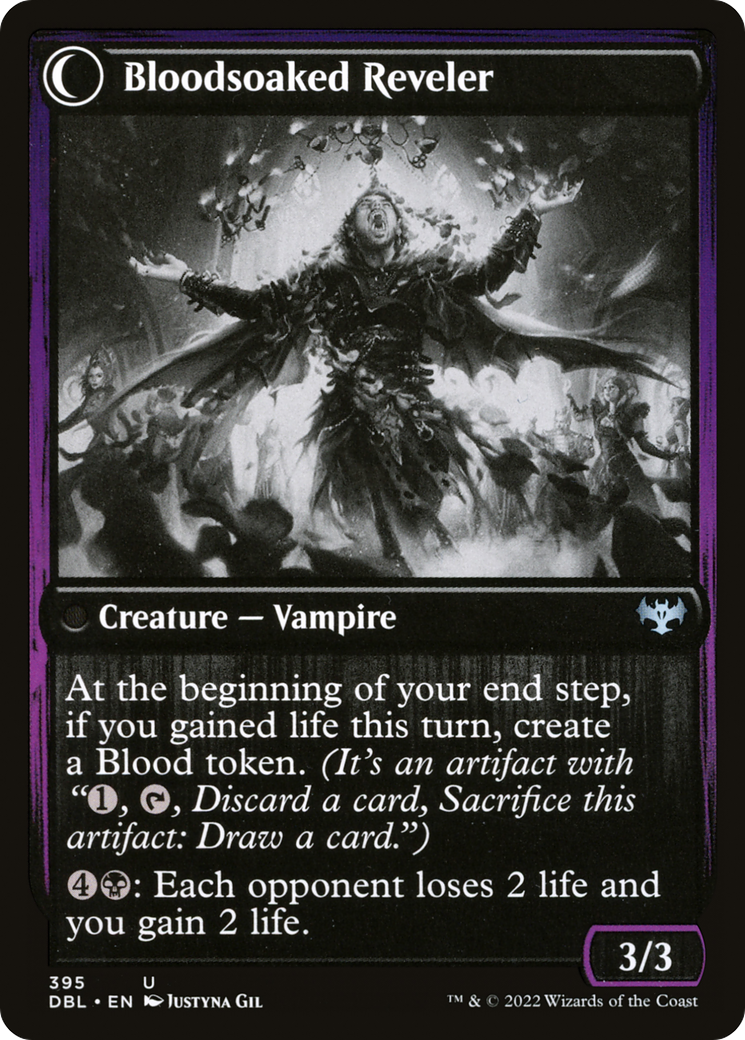 Restless Bloodseeker (DBL-395) - Innistrad: Double Feature: (Double Faced Transform) Foil