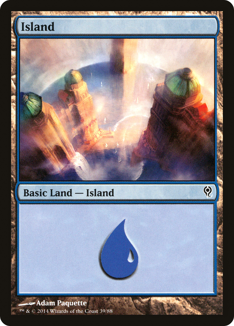 Island (39) (DDM-039) - Duel Decks: Jace vs. Vraska
