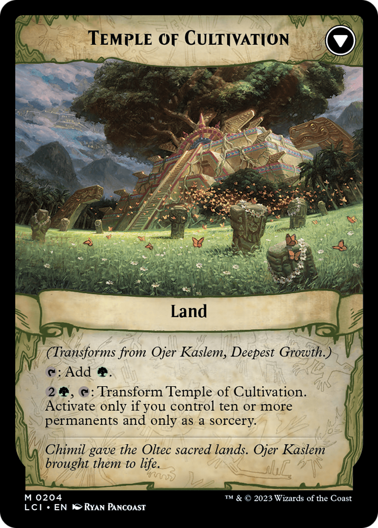Ojer Kaslem, Deepest Growth (LCI-204) - The Lost Caverns of Ixalan Foil