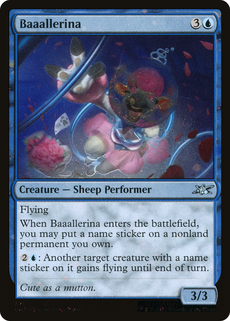 Baaallerina (Galaxy Foil) (UNF-321) - Unfinity Foil