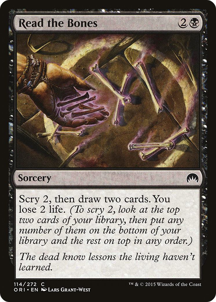 Read the Bones (ORI-114) - Magic Origins