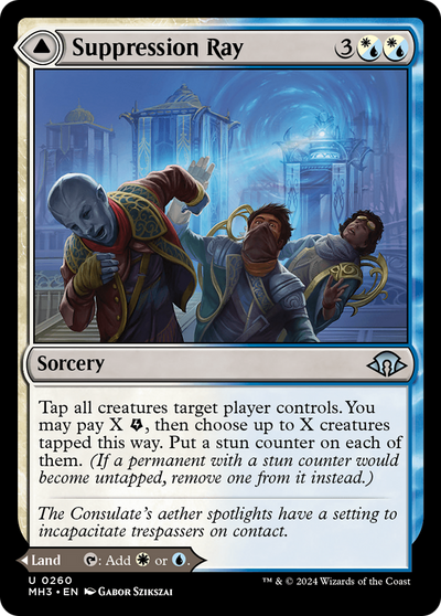 Suppression Ray (MH3-260) - Modern Horizons 3 Foil