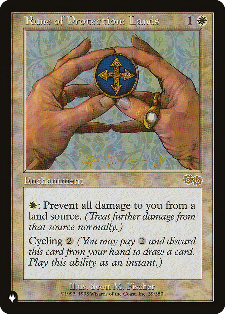 Rune of Protection: Lands (LIST-39/350) - The List