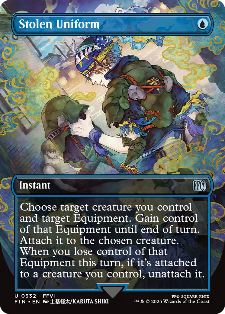 Stolen Uniform (Borderless) (FIN-332) - FINAL FANTASY (Borderless) Foil