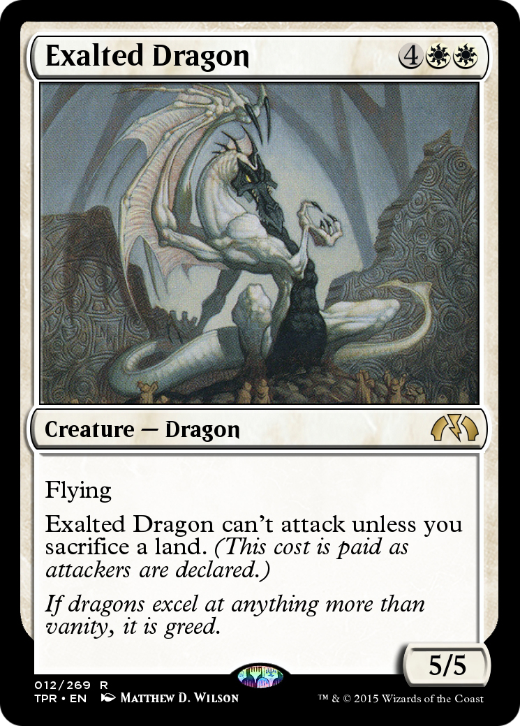 Exalted Dragon (TPR-012) - Tempest Remastered