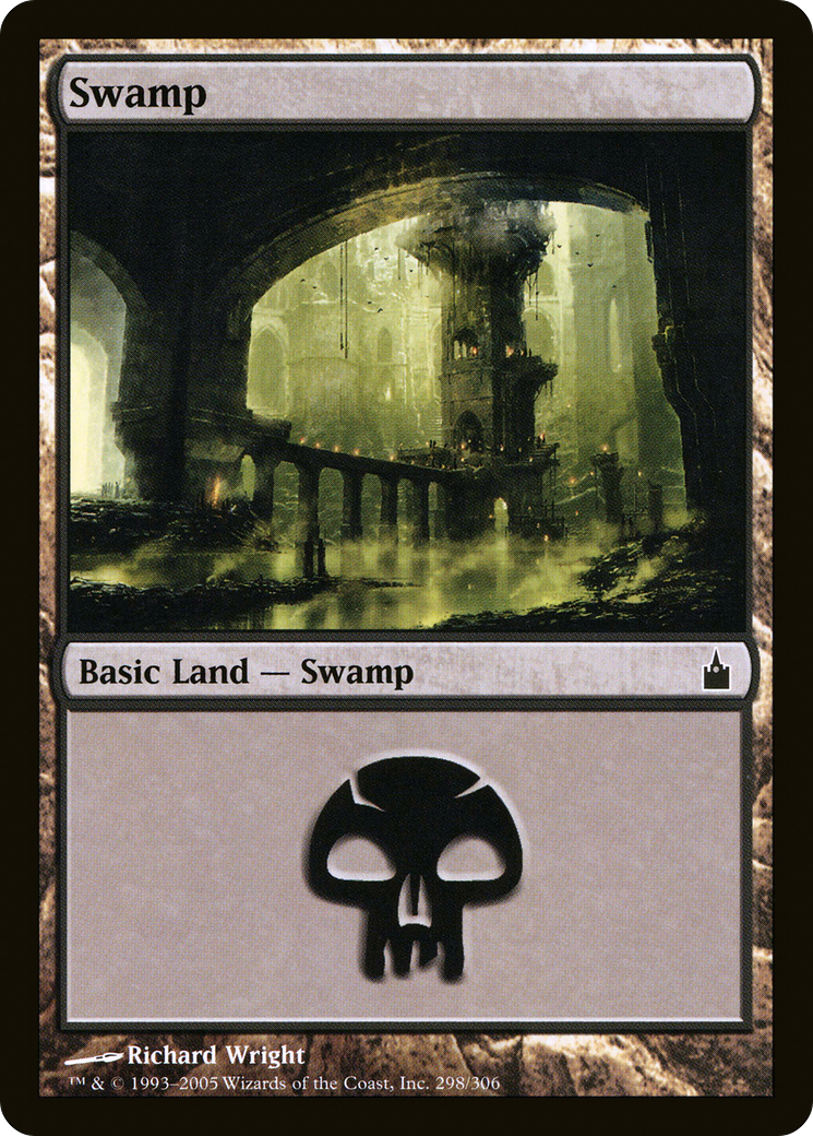 Swamp (298) (RAV-298) - Ravnica: City of Guilds