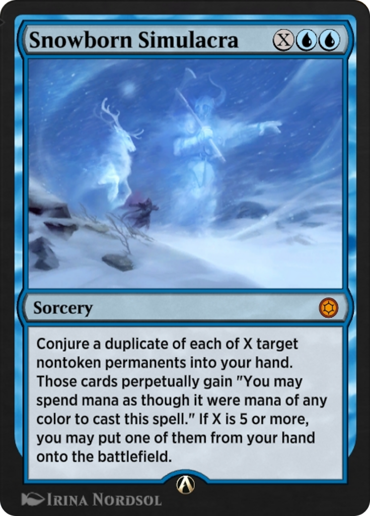 Snowborn Simulacra (HBG-038) - Alchemy Horizons: Baldur's Gate