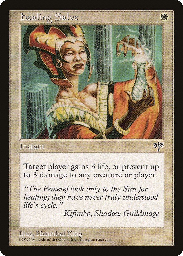 Healing Salve (MIR-) - Mirage