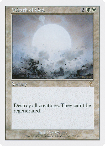 Wrath of God (7ED-057) - 7th Edition
