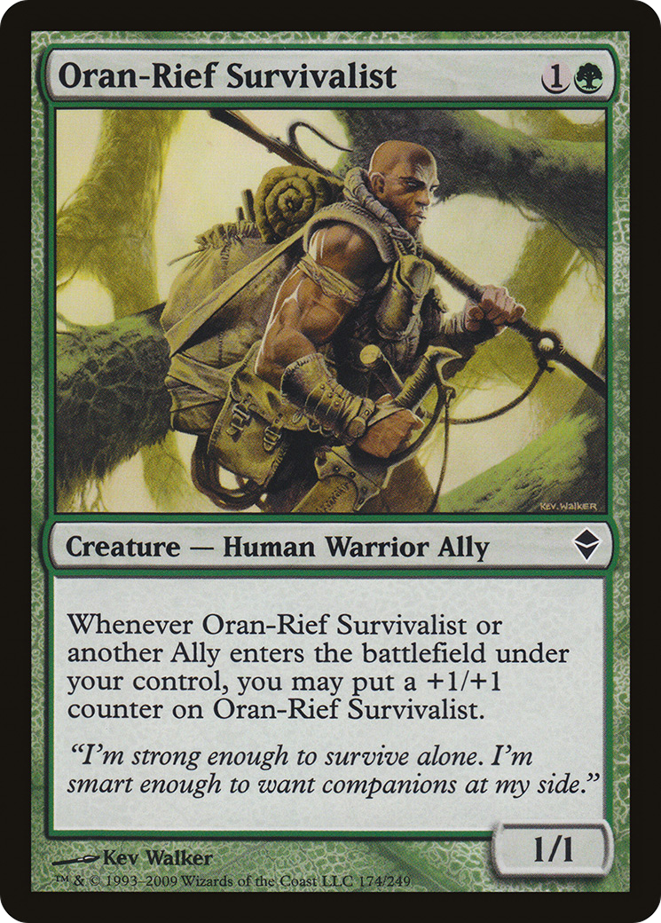 Oran-Rief Survivalist (ZEN-174) - Zendikar Foil