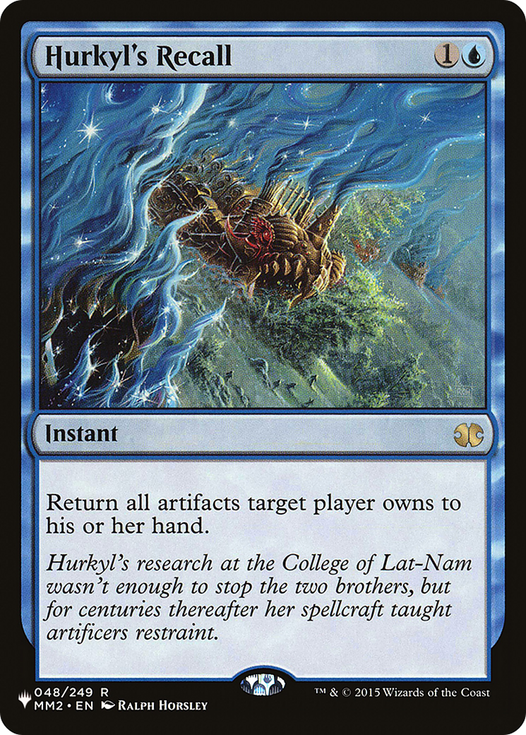 Hurkyl's Recall (LIST-048/249) - The List