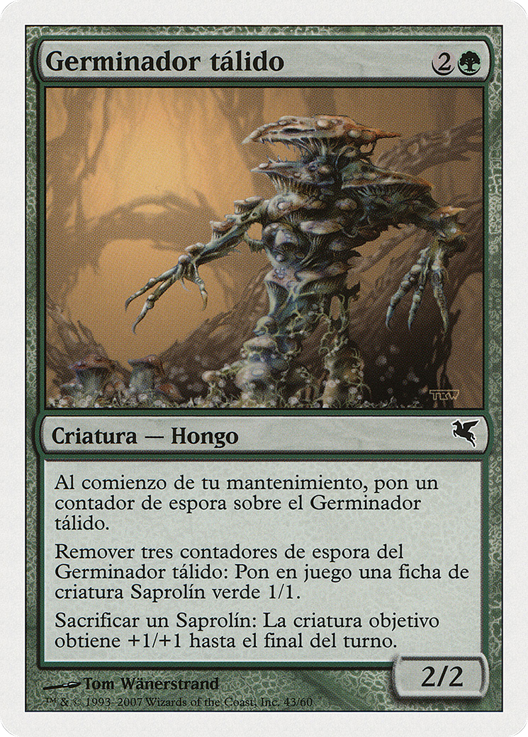 Thallid Germinator (Spanish) - "Germinador talido" (J43) (PSAL-J43) - Salvat 2005