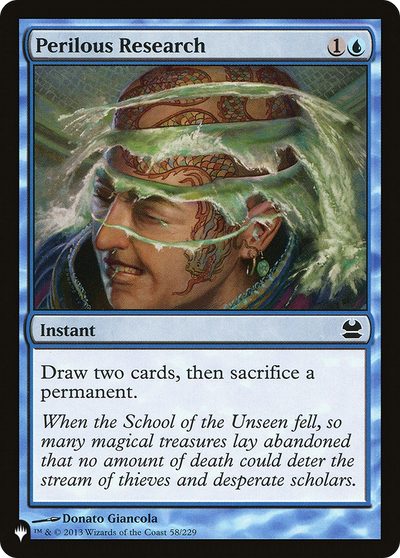 Perilous Research (LIST-MMA-58) - The List