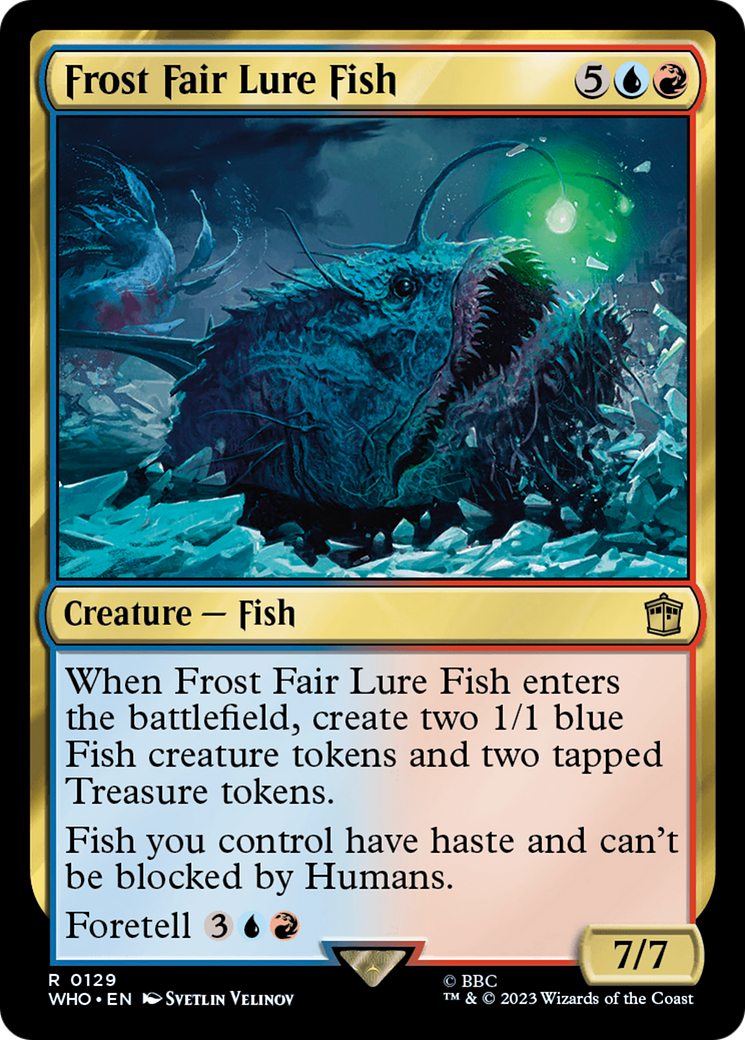 Frost Fair Lure Fish (WHO-129) - Doctor Who