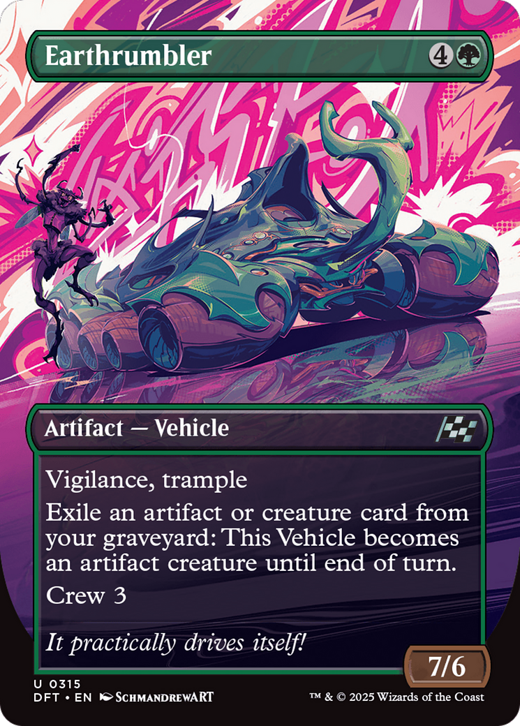 Earthrumbler (Borderless) (DFT-315) - Aetherdrift (Borderless)