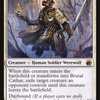 Brutal Cathar (MID-007) - Innistrad: Midnight Hunt: (Double Faced Transform)