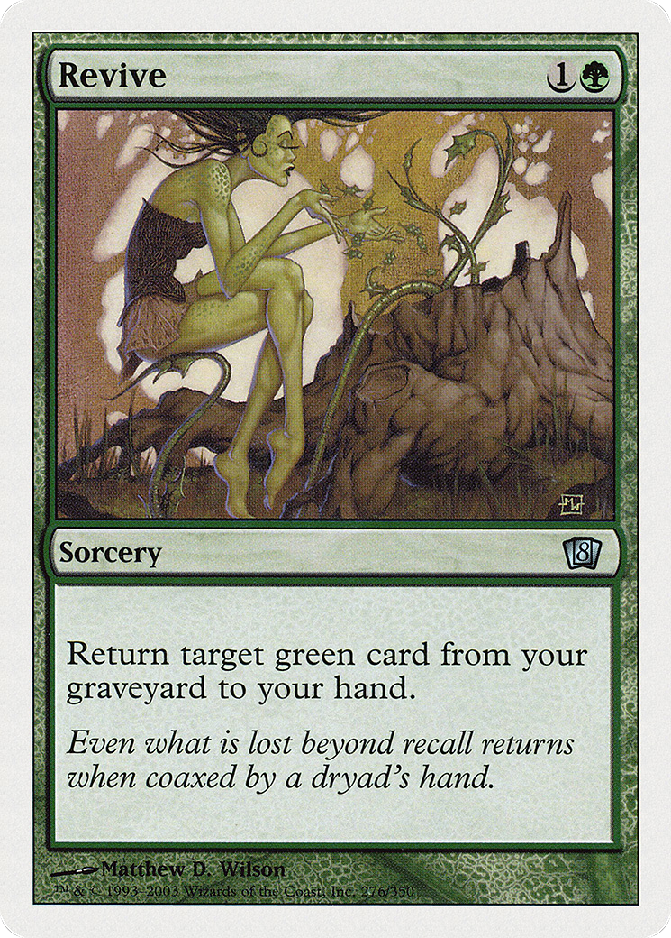 Revive (8ED-276) - 8th Edition Foil