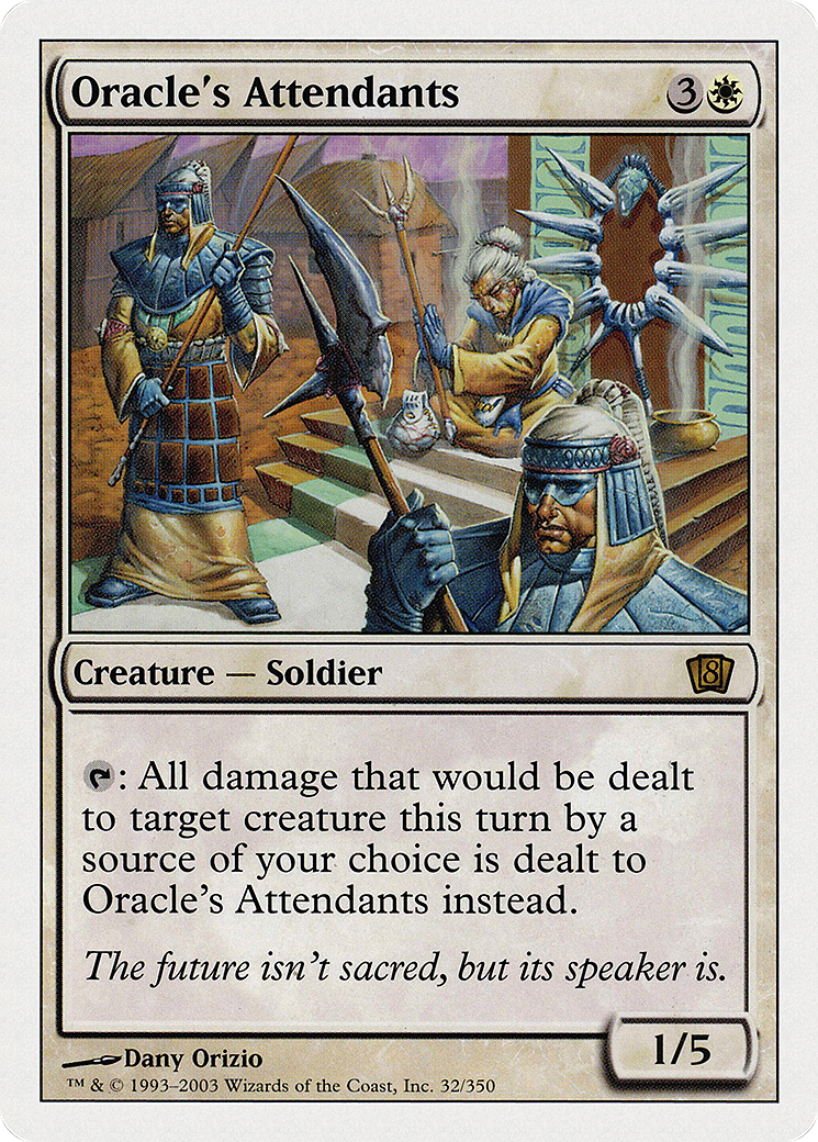 Oracle's Attendants (8ED-032) - 8th Edition Foil