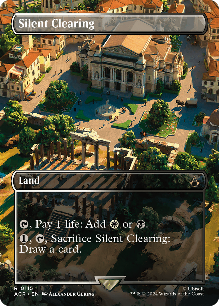 Silent Clearing (Borderless) (ACR-115) - Assassin's Creed (Borderless)