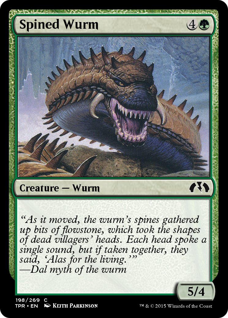 Spined Wurm (TPR-198) - Tempest Remastered