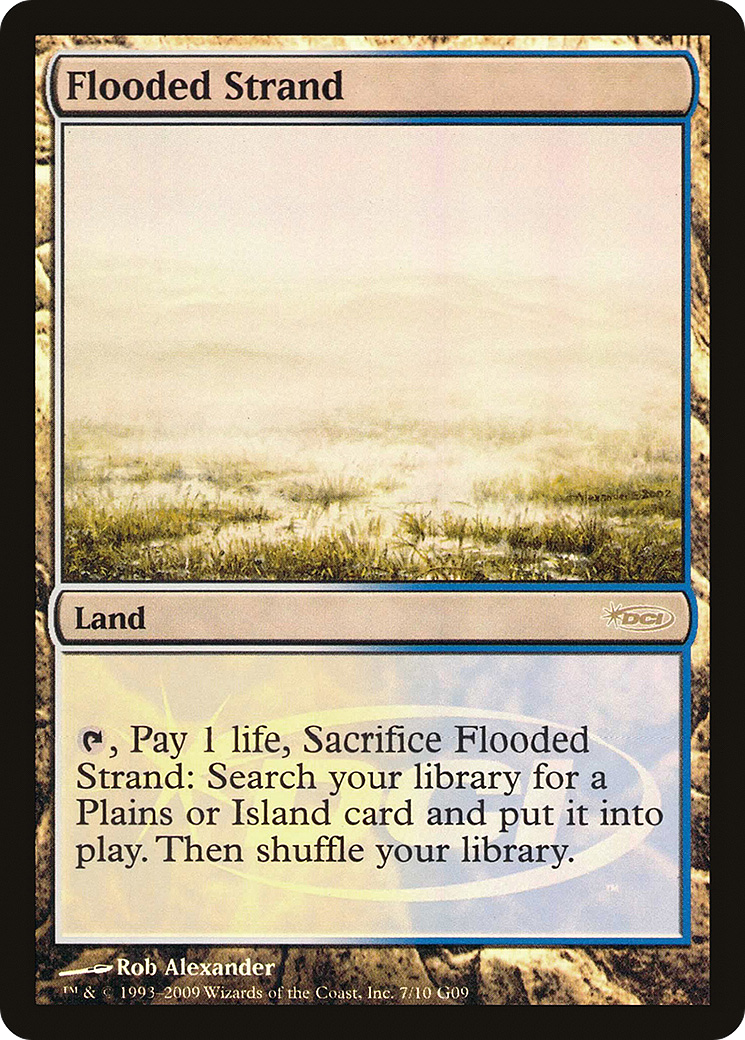 Flooded Strand (JDG-007) - Judge Gift Cards 2009 Foil