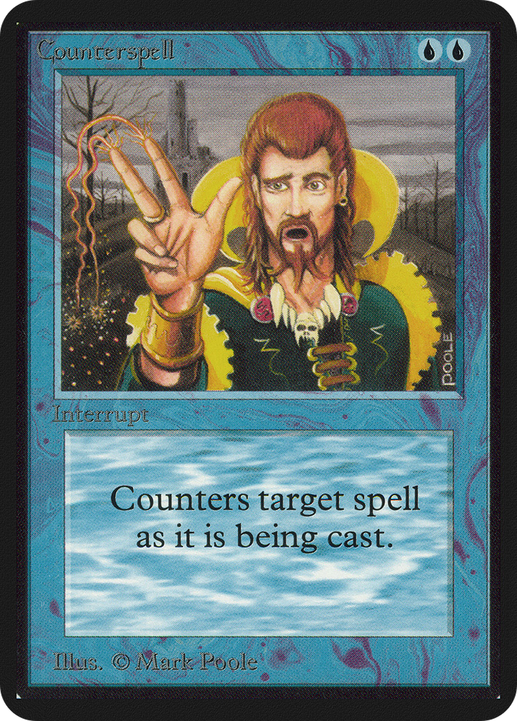 Counterspell (LEA-) - Limited Edition Alpha