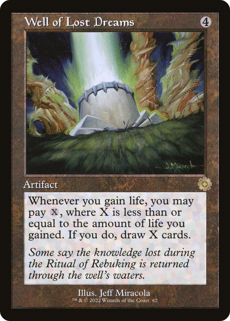 Well of Lost Dreams (BRR-062) - The Brothers' War Retro Artifacts