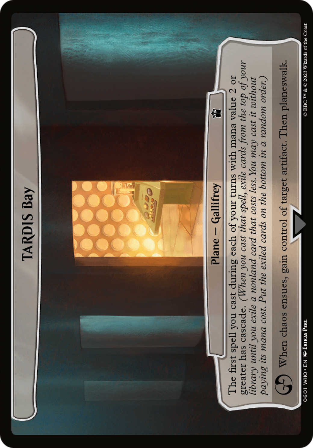 TARDIS Bay (WHO-601) - Doctor Who