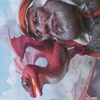 Dragon Whelp // Dragon Whelp (ADMU-029) - Dominaria United Art Series (Borderless) Foil