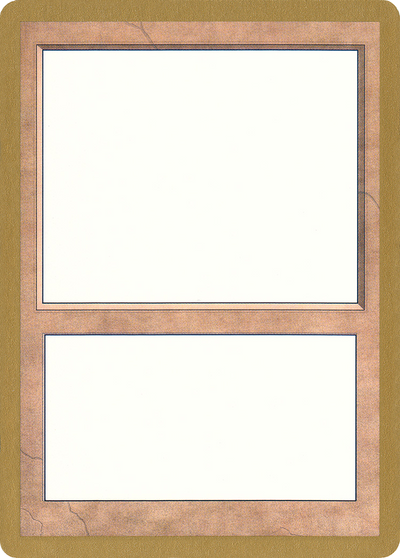 1998 World Championship Blank Card (WCD-) - World Championship Decks 1998