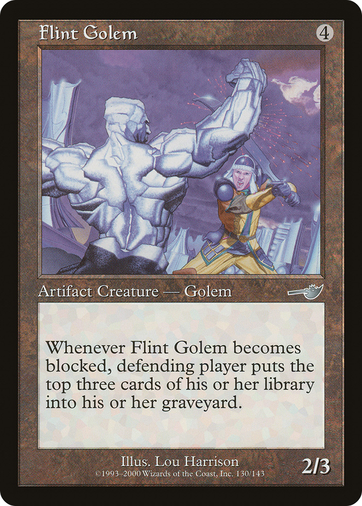 Flint Golem (NMS-130) - Nemesis