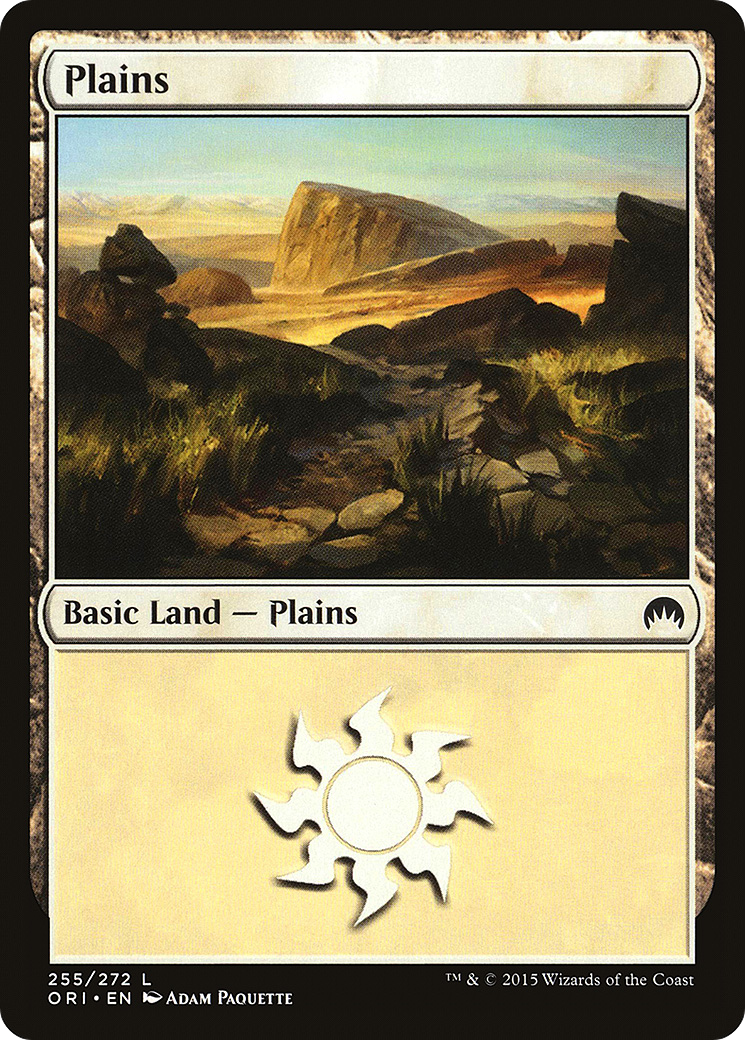 Plains (255) (ORI-255) - Magic Origins