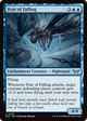Fear of Falling (DSK-056) - Duskmourn: House of Horror: (enchantment) Foil