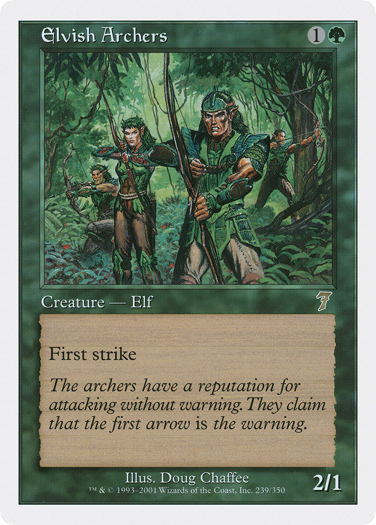 Elvish Archers (7ED-239) - 7th Edition