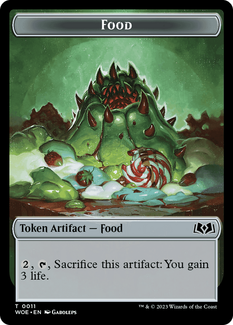 Food (TWOE-011) - Wilds of Eldraine Tokens Foil