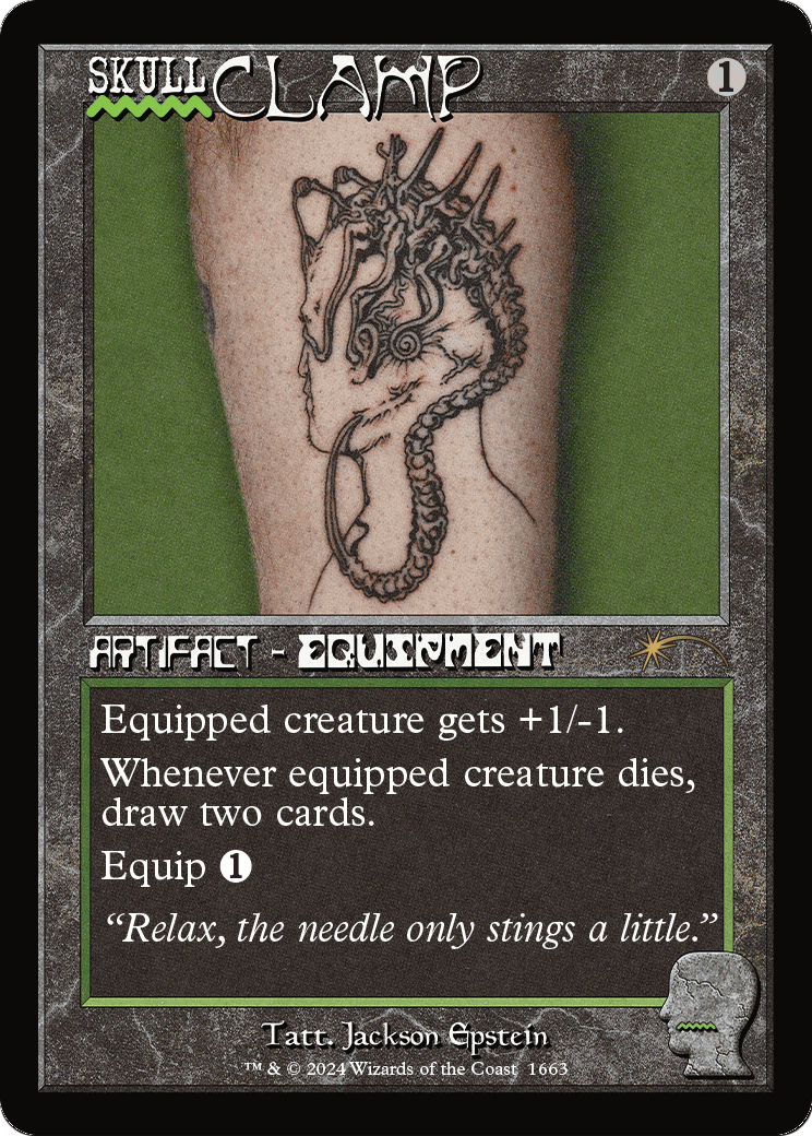 Skullclamp (SLD-1663) - Secret Lair Drop