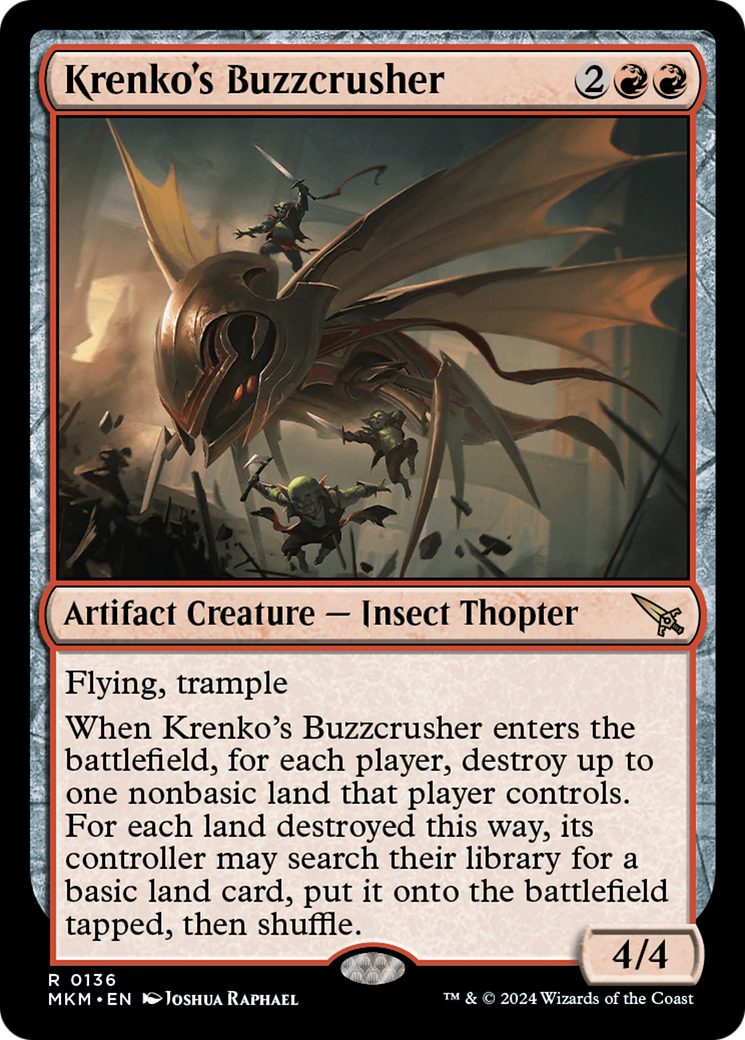 Krenko's Buzzcrusher [Murders at Karlov Manor]