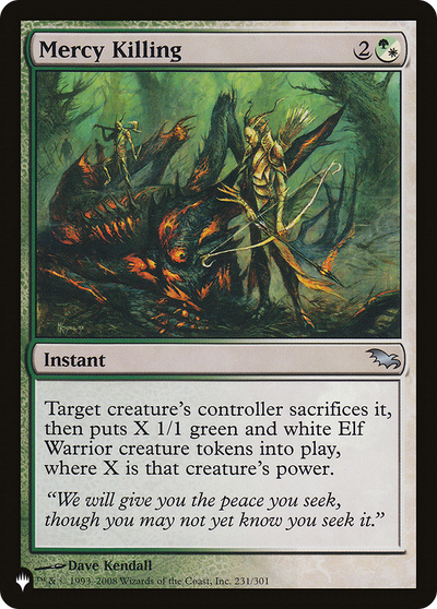 Mercy Killing (LIST-231/301) - The List