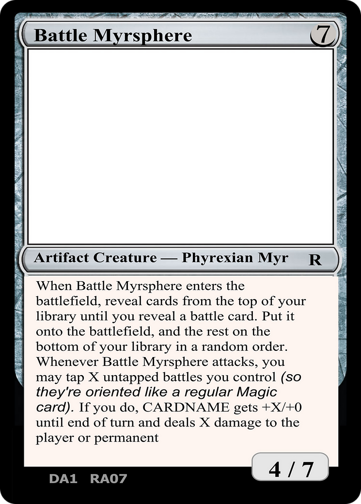 Battle Myrsphere (UNK-RA07A) - Unknown Event