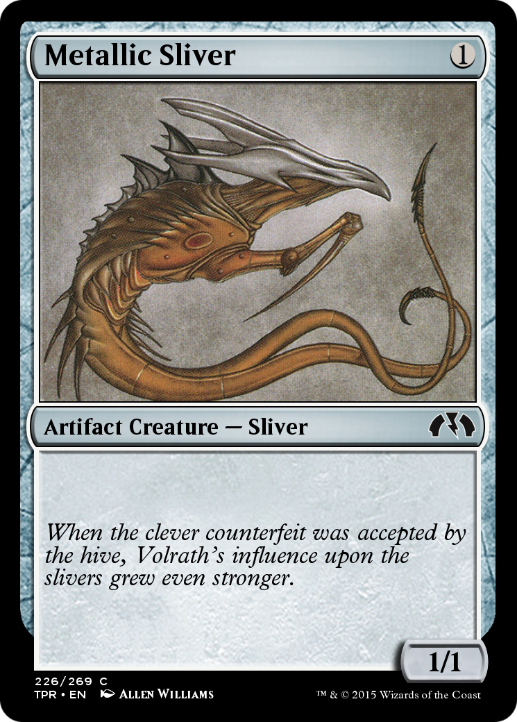 Metallic Sliver (TPR-226) - Tempest Remastered Foil