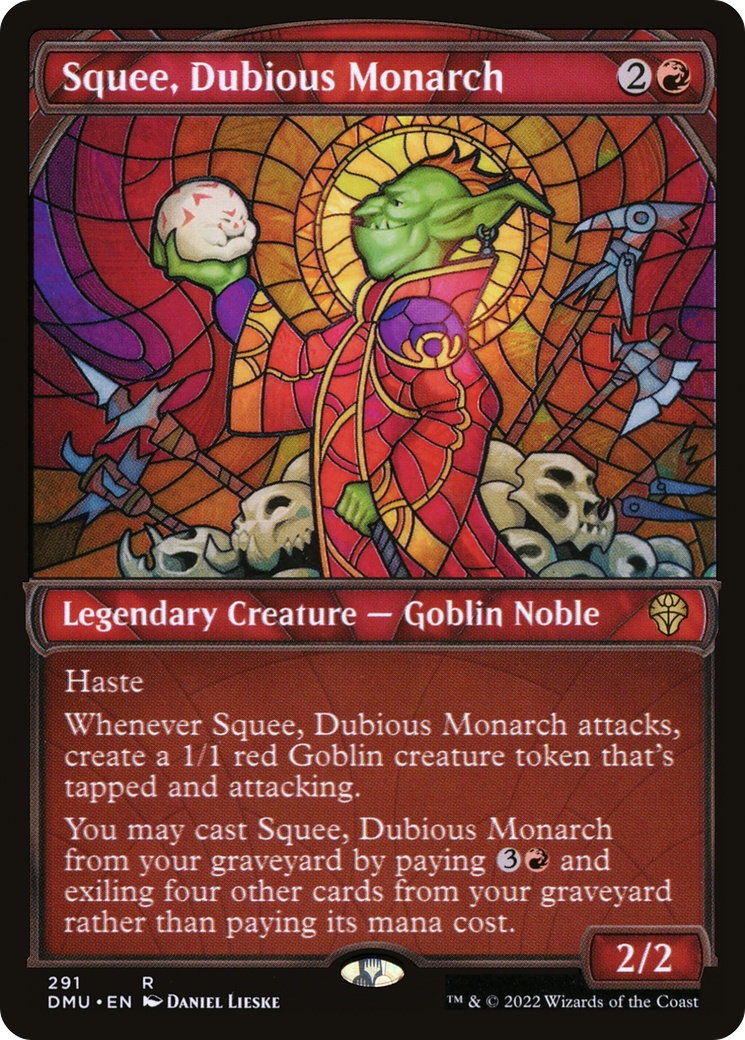 Squee, Dubious Monarch (Showcase) (DMU-291) - Dominaria United: (Showcase)