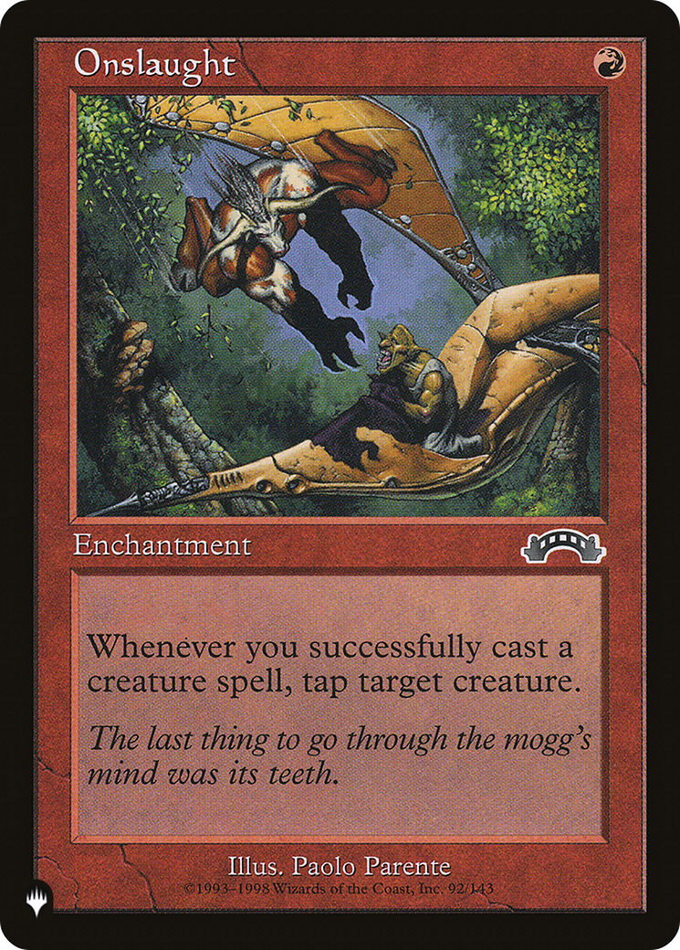 Onslaught (LIST-92/143) - The List
