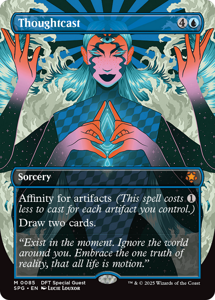 Thoughtcast (Borderless) (SPG-085) - Special Guests (Borderless) Foil