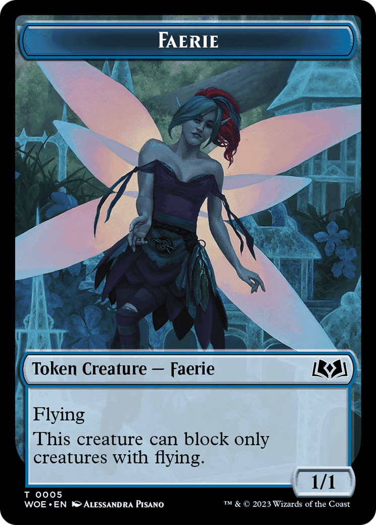 Faerie (TWOE-005) - Wilds of Eldraine Tokens Foil