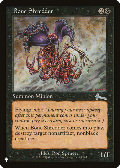 Bone Shredder (LIST-49/143) - The List