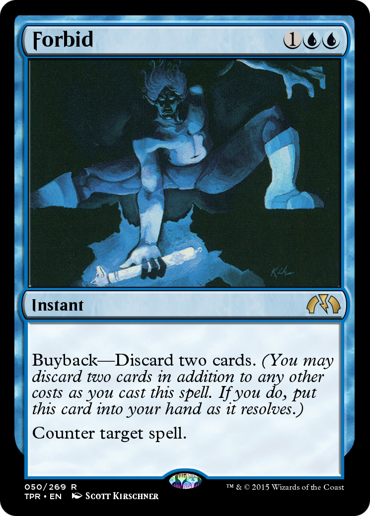 Forbid (TPR-050) - Tempest Remastered Foil